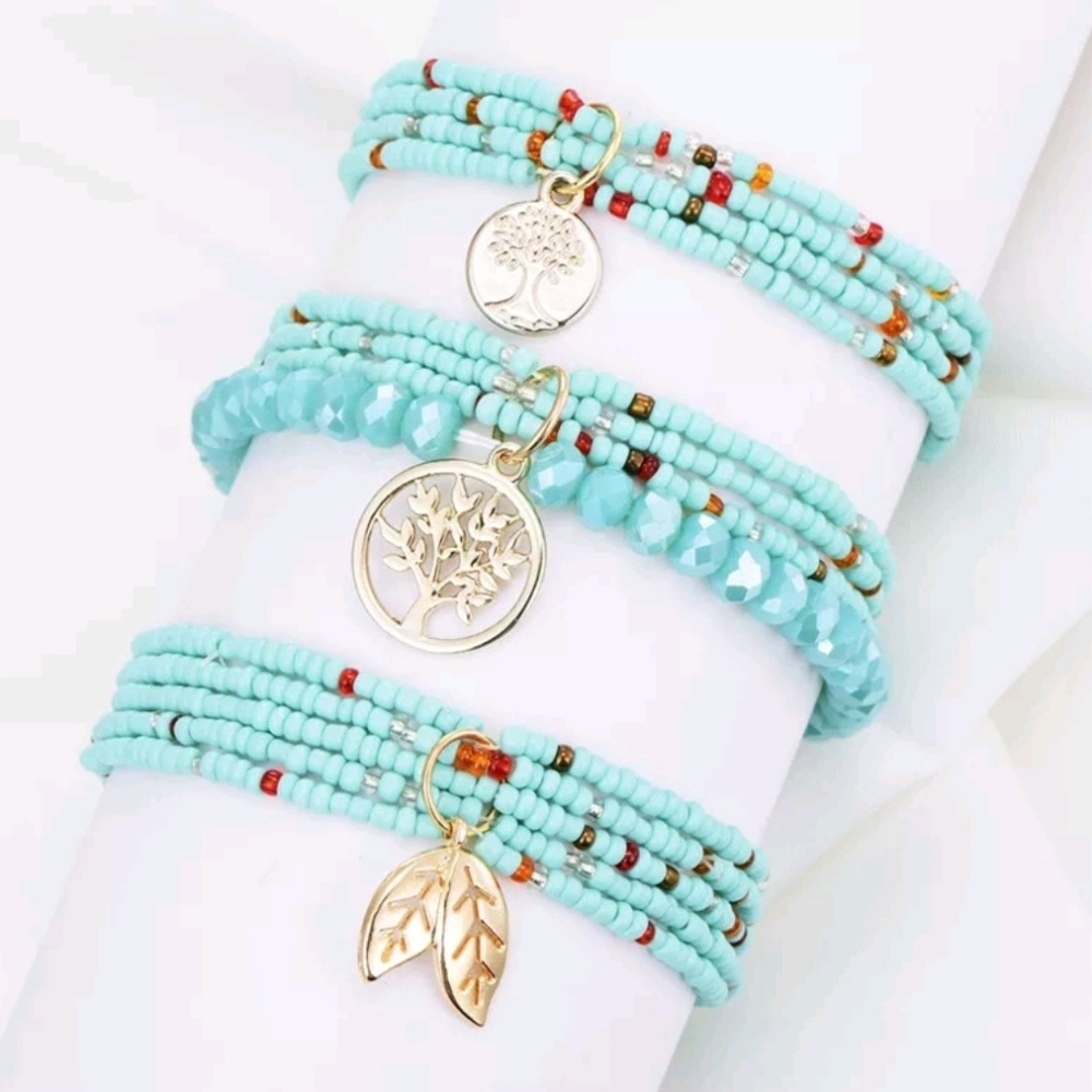 Tree of life bracelet set - Picture 2 of 3